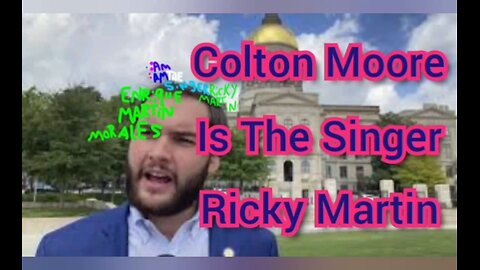 Colton Moore Is The Singer Ricky Martin