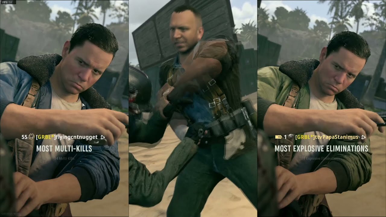 Destroying an entire lobby in Das Shipment 24/7