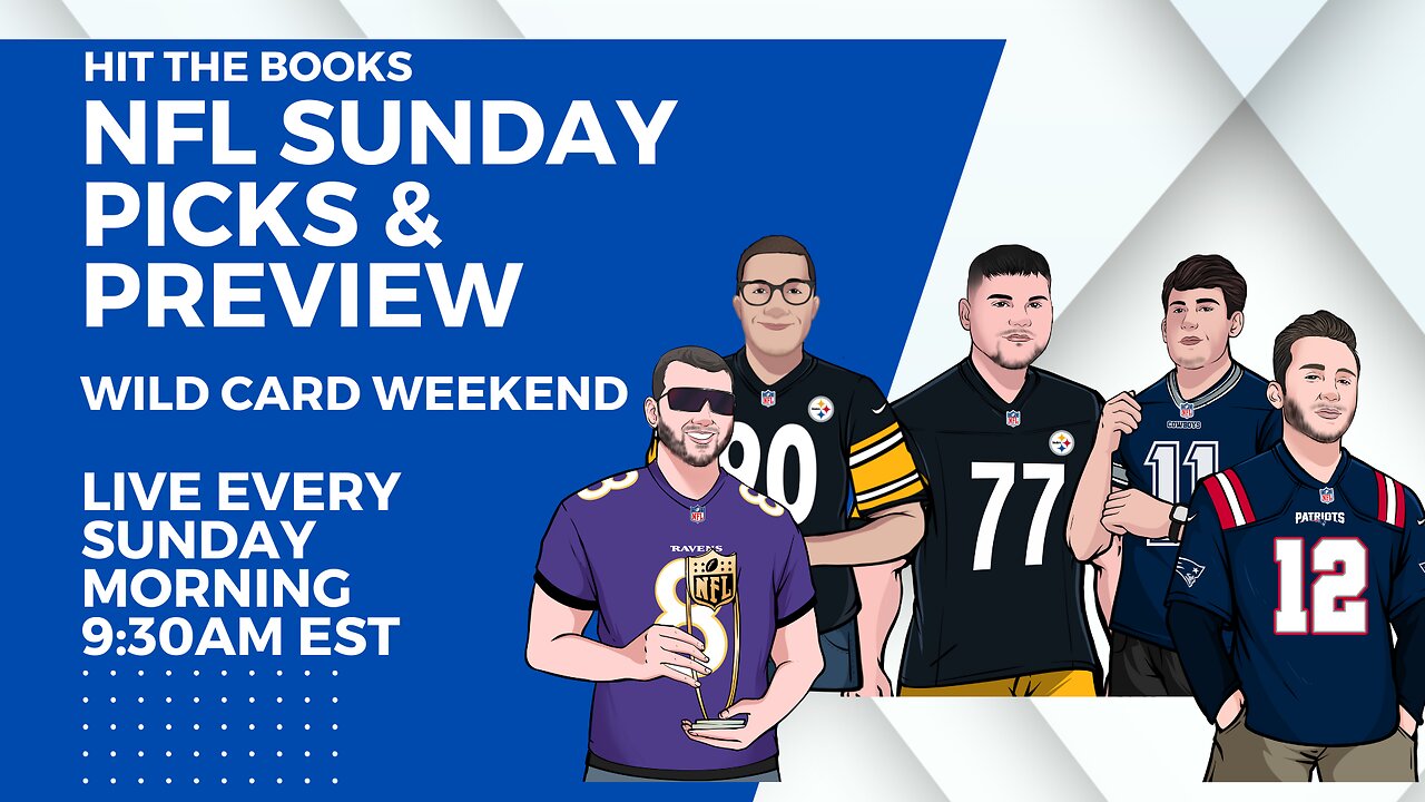 NFL Sunday Picks & Preview - Wild Card Weekend - FREE PICKS + FANTASY