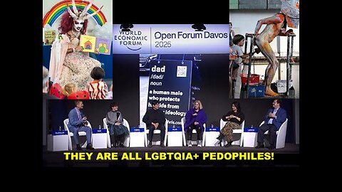 Billboard Chris: Subverting The LGBTQIA+ Pedophile World Economic Forum Panel!