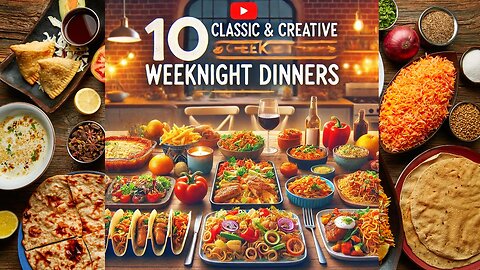 100 Classic & Creative Weeknight Dinners