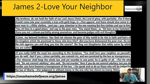 Love Your Neighbor #sermon James 2:1-13 #james