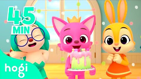 Happy Brithday to Pinkfong! | Birthday Song + More | Pinkfong Special