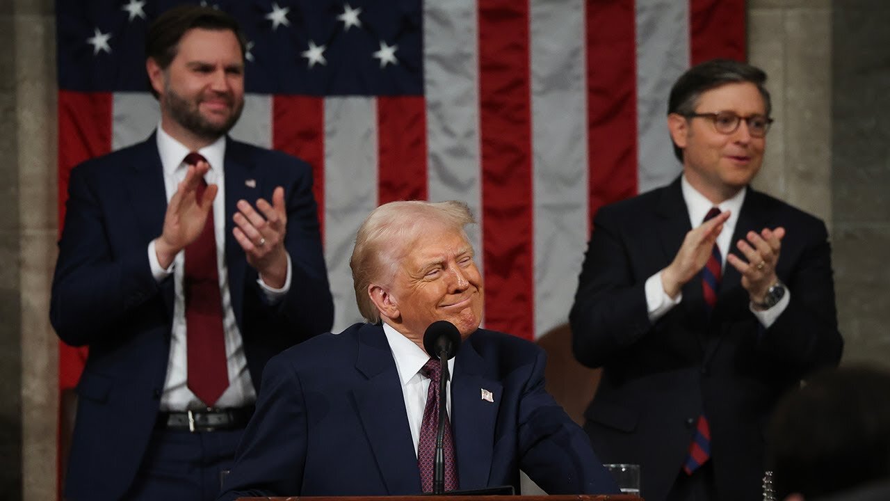 🔴 LIVE FULL President Trump address to joint session of Congress