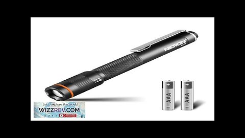 NICRON B22W LED Pocket Pen Light 120 Lumens Portable Zoomable Flashlight Review