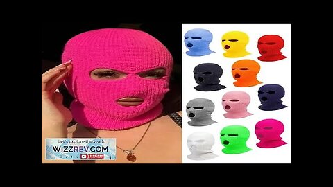 Motorcycle Windproof Full Face Knit Hats Custom SkiMask Men Warm Wool Balaclava Review