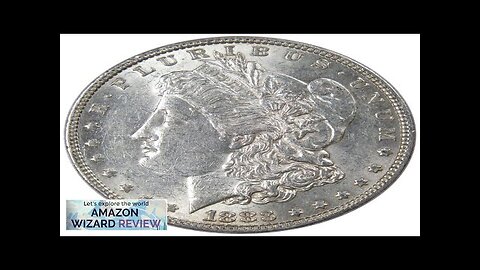 1883 Morgan Dollar AU About Uncirculated 90% Silver $1 US Coin Collectible Review