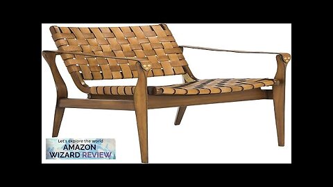 Safavieh Couture Home Dilan Brown Leather Weave and Light Brown Safari Accent Review