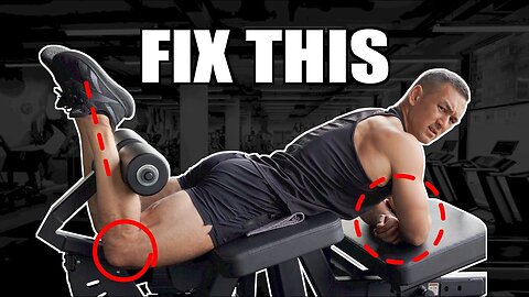 "Stop Doing Leg Curls Like This! (5 MISTAKES) 💪......