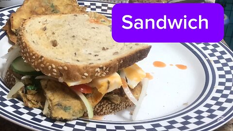 Restaurant style sandwich