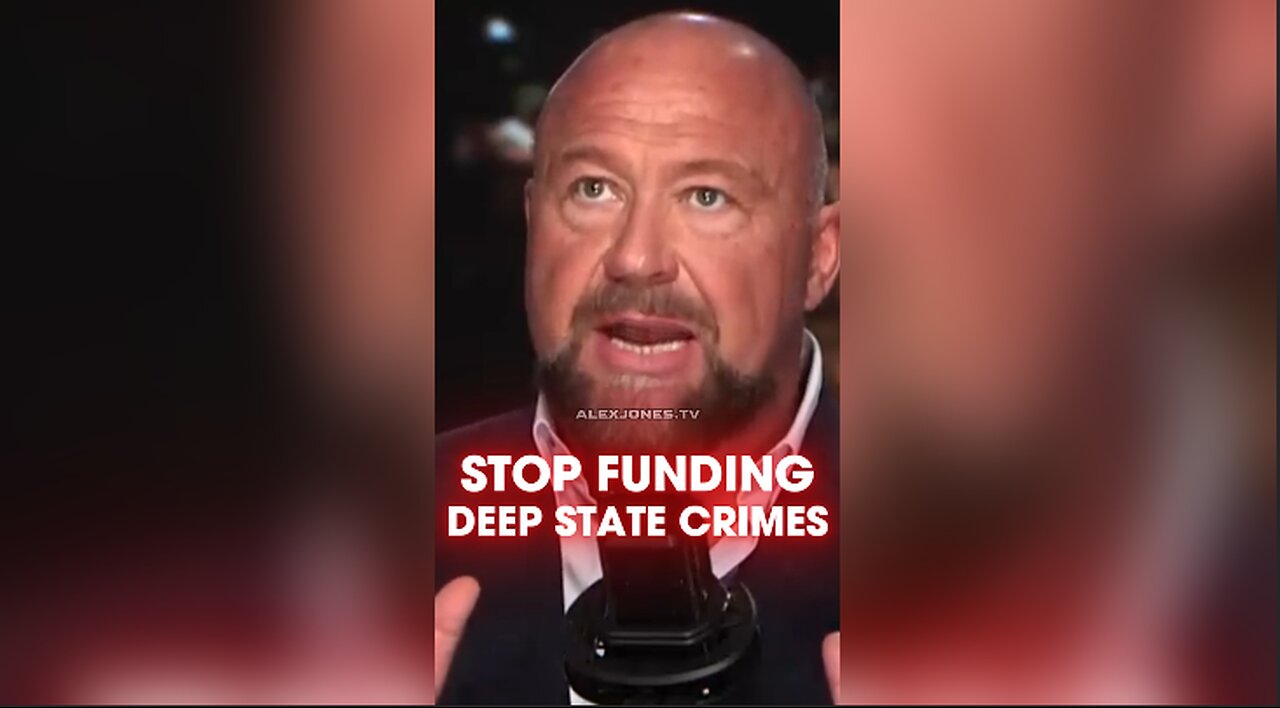 Alex Jones: Trump Has To Cut Deep State Funding, Then Arrest Them - 12/24/24