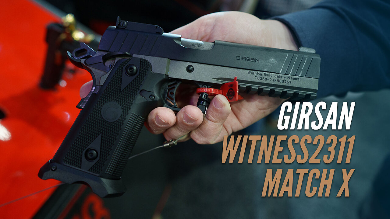 SHOT Show 2025: Girsan Witness2311 Match X