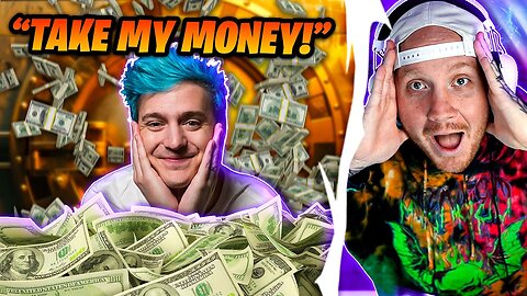 HOW NINJA GOT BAITED TO GIVE ME THOUSANDS...