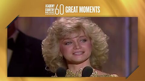 #ACM60 - 60 Great Moments - Barbara Mandrell wins ACM Entertainer of the Year, 1981