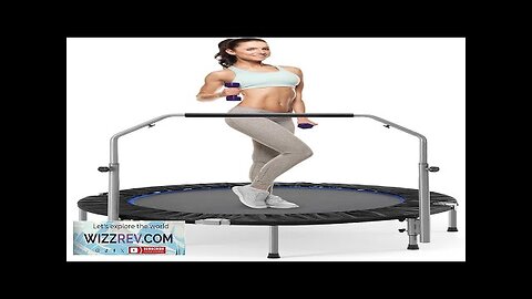 Sweetcrispy 40"/48" Foldable Mini Trampoline for Adults Exercise Trampoline for Adults Review