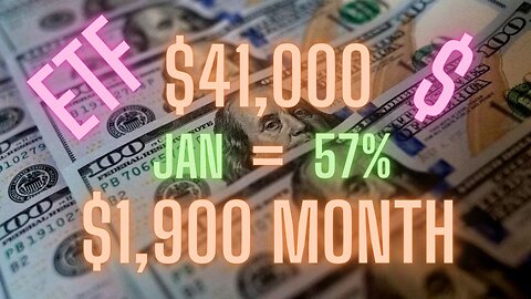 HIGH RISK | Monthly Dividend | Exchange-Traded Fund (ETF) | Investment Portfolio | Ep #7 | Jan 2025