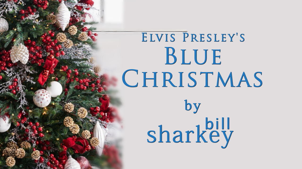 Blue Christmas - Elvis Presley (cover-live by Bill Sharkey)