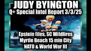 Judy Byington Special 3.3.25 ~ Epstein files, SC wildfires, Myrtle Beach 15 min city, NATO & WW3