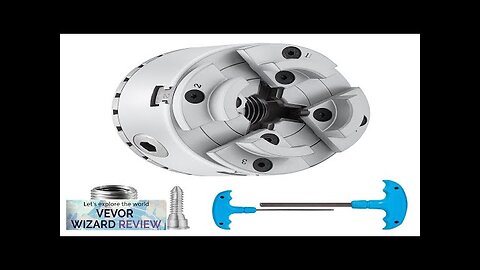 VEVOR KP96 Lathe Chuck 4-Jaw 3.75" Diameter Metal Lathe Chuck Turning Machine Review