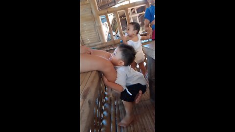 Si Isaiah ug Grey nga Naglingaw-lingaw Nagdula sa Payag Uban sa Ilang mga Mama, 2024