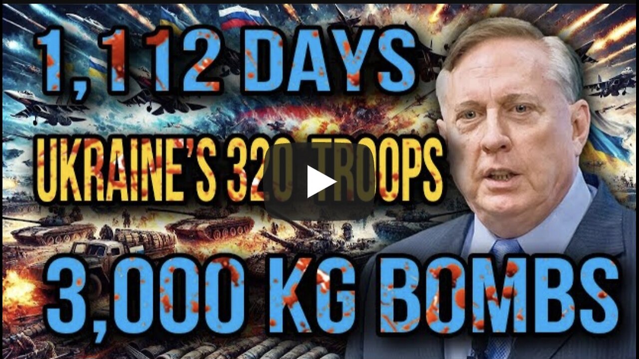 Douglas Macgregor: 3,000 kg Bombs Rain Down – Ukraine’s Army Shattered in Kursk & Sumy!