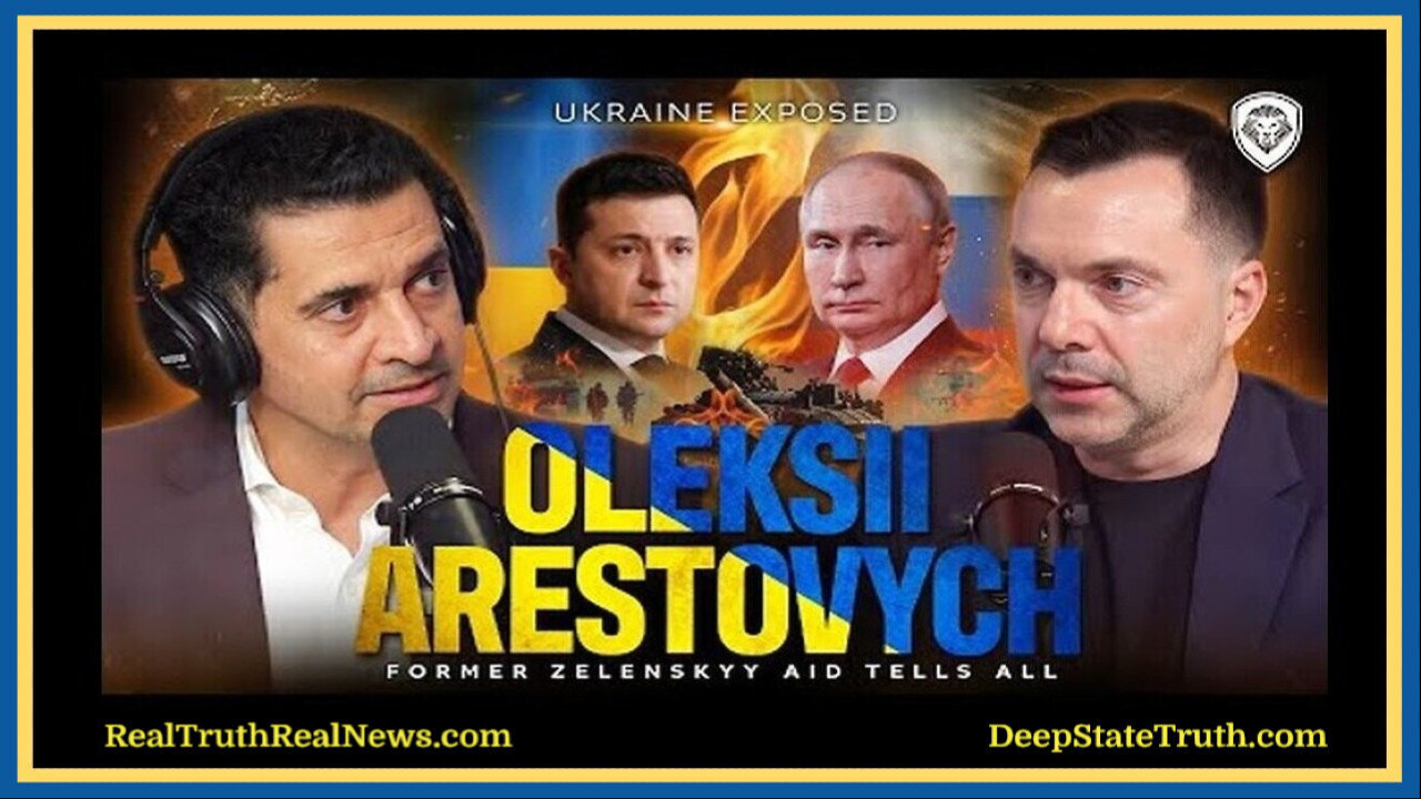 🎙️💬 Interview With Exiled Zelenskyy Top Insider Oleksii Arestovych 🇺🇦 'I Trust Putin More Than Zelenskyy' ⭐ Much is Revealed!