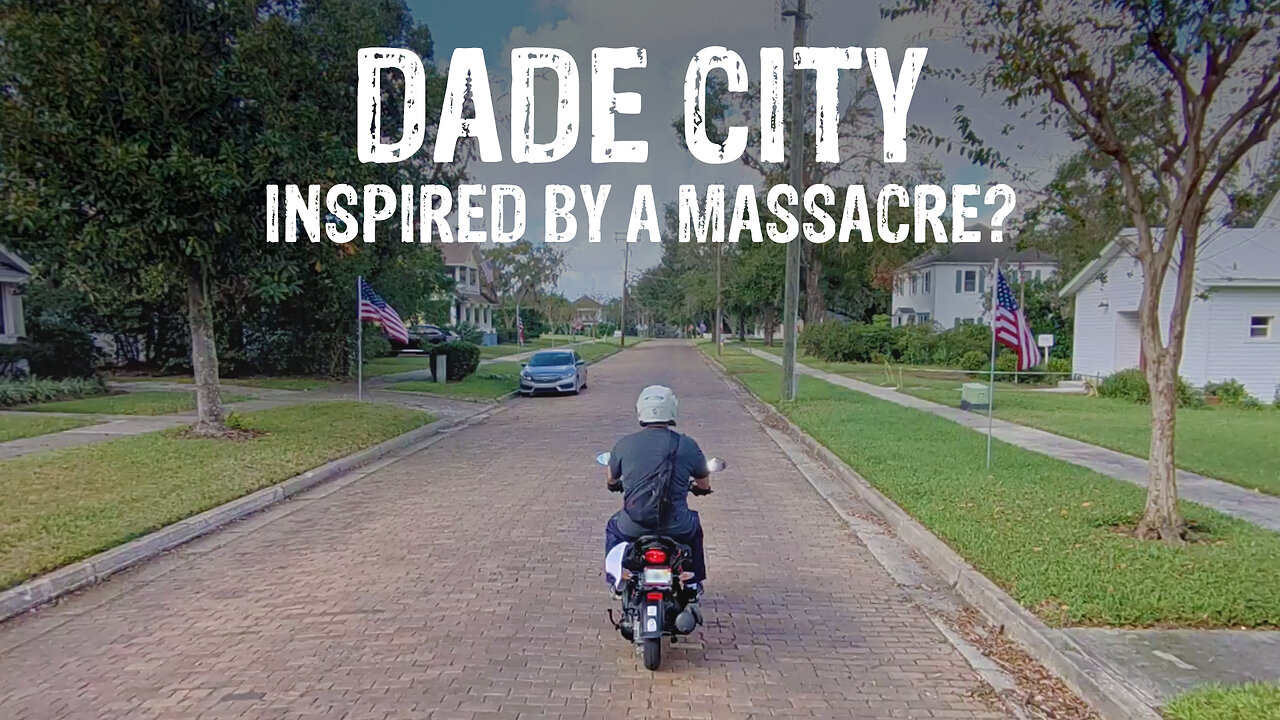 Discover a beautiful SMALL TOWN in CENTRAL FLORIDA as I ride my Honda Navi through DADE CITY