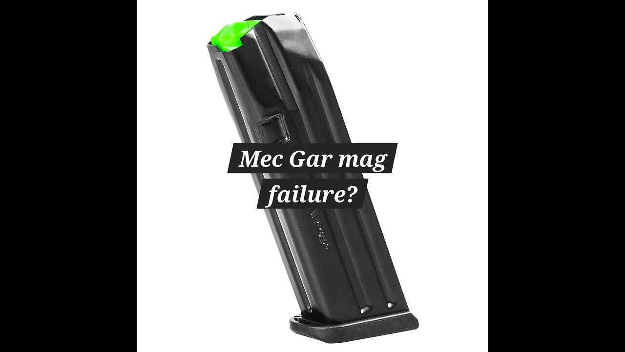 mec gar glock mag failure