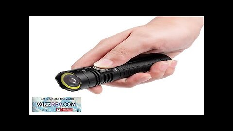 LUMINTOP W1 LEP+COB Multi Light EDC LEP Flashlight 650M Long Thrower Spotlight Review