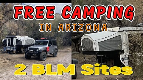 Free BLM Camping in Arizona