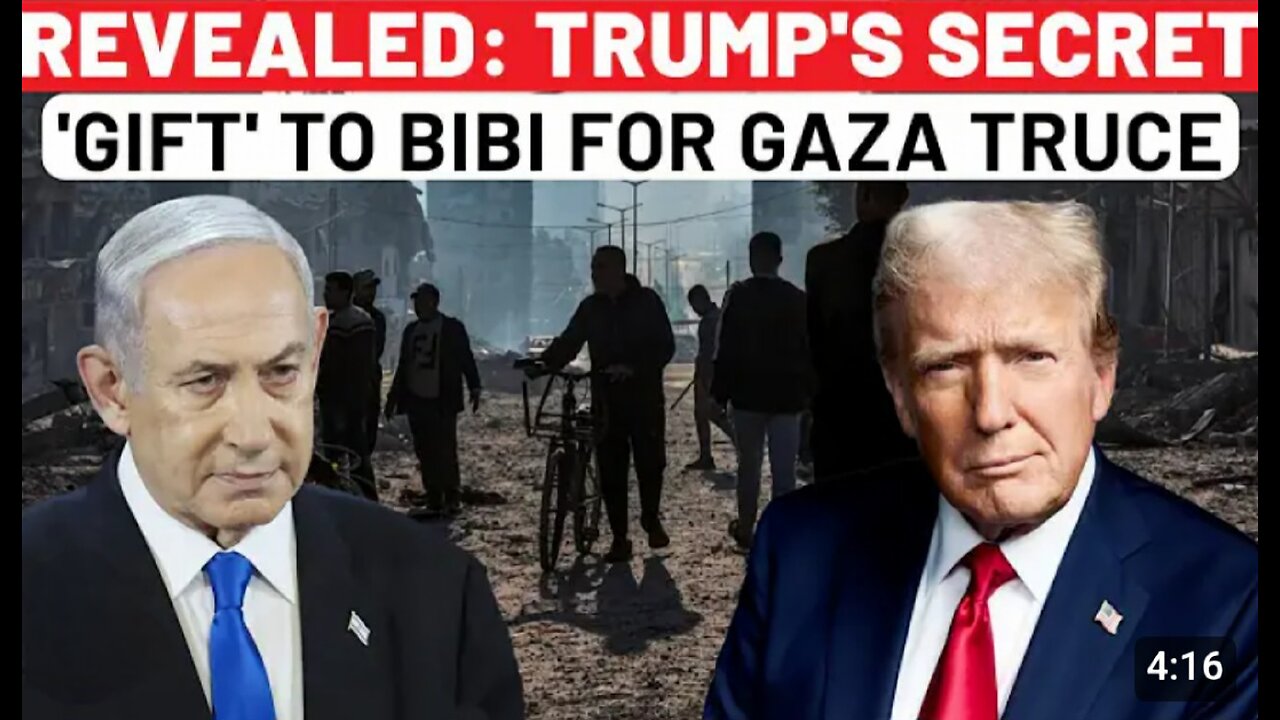 Revealed: Trump's Secret 'Gift' To Netanyahu For Finalising Gaza Ceasefire| USA| Israel| Hamas| Iran