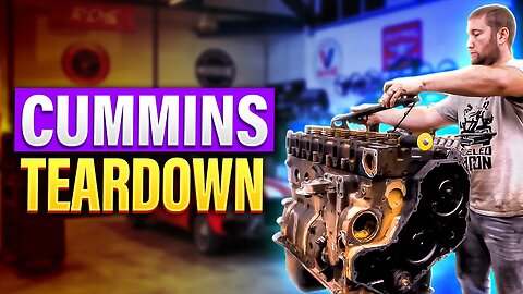 Marine Vet does a Cummins swap Suburban - 5.9 Cummins 12v Teardown