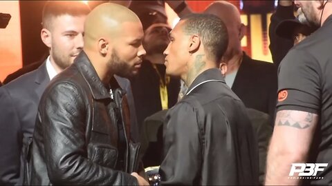 Eubank Jr Slams egg into face of Conor Benn