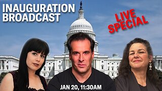 TRUMP INAUGURATION LIVE BROADCAST WITH JC, JANINE & MEG