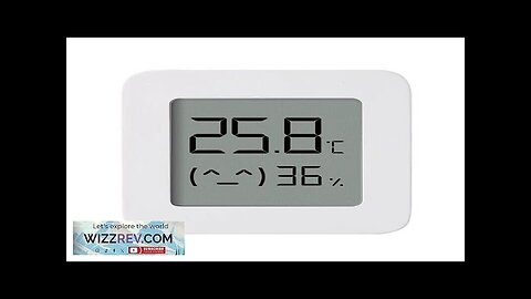 Xiaomi Mijia Smart LCD Screen Digital Thermometer 2 bluetooth Temperature Humidity Sensor Review