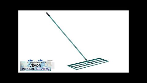 VEVOR Lawn Leveling Rake 36"x10" Level Lawn Tool Heavy-duty Lawn Leveler Review