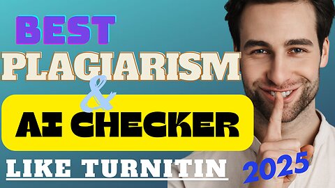 Best Free Online Plagiarism Checker and AI detector like Turnitin