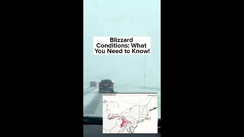 Blizzard Conditions and The Need to Know!