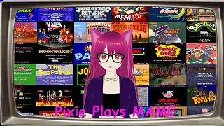 Pixie Plays MAME Teenage Mutant Ninja Turtles