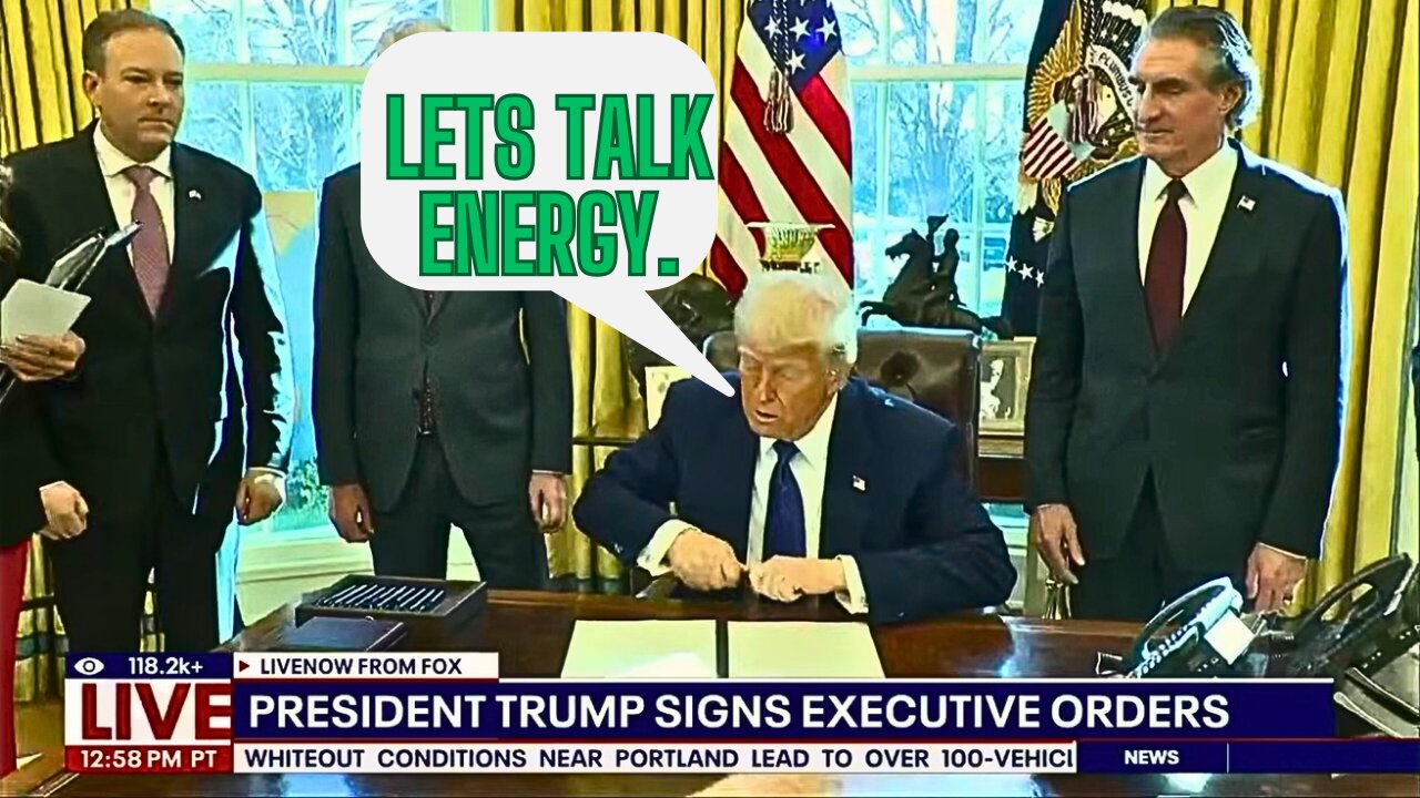 Trump TALKS ENERGY AND MORE!