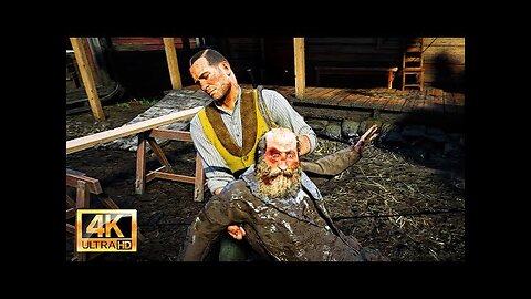 Most Brutal And Violent Gameplay in Red Dead Redemption 2 : Torturing and Brutal Killing People