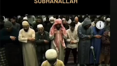 👳🎊12 years muslim boy lead's the prayer #**