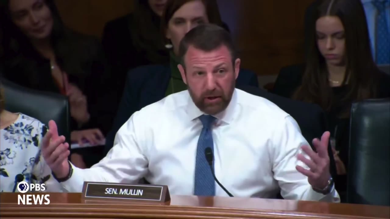 SEN. MULLIN: "1-in-36. If that's not a pandemic, then what is? It used to be 1-in-10,000