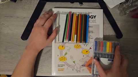 ASMR Microbiology coloring (Text)book