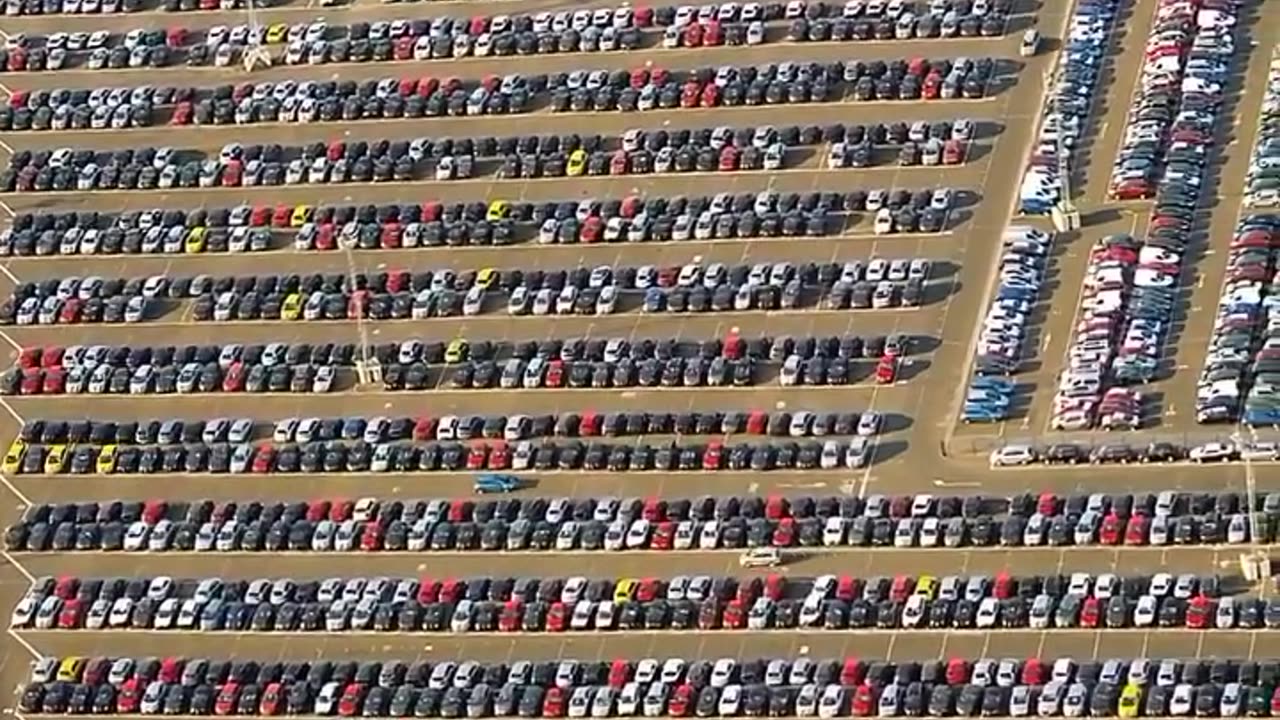 Longest parking zone in china