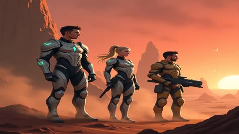 COMMANDER ON MARS GRAPHIC NOVEL KICKSTARTER CAMPAIGN