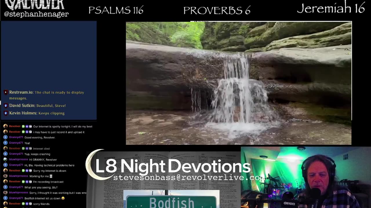 L8NIGHTDEVOTIONS REVOLVER -PSALM 116- PROVERBS 6- JEREMIAH 16- READING WORSHIP PRAYERS