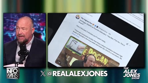 ALEX JONES - INFOWARS LIVE - ALEXJONES.NETWORK - THERE'S A WAR ON FOR YOUR MIND! ➡ THE ALEX JONES SHOW • WAR ROOM WITH OWEN SHROYER • THE AMERICAN JOURNAL WITH HARRISON SMITH • SUNDAY NIGHT LIVE WITH CHASE GEISER