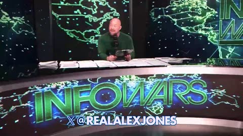 ALEX JONES - INFOWARS LIVE - ALEXJONES.NETWORK - THERE'S A WAR ON FOR YOUR MIND! ➡ THE ALEX JONES SHOW • WAR ROOM WITH OWEN SHROYER • THE AMERICAN JOURNAL WITH HARRISON SMITH • SUNDAY NIGHT LIVE WITH CHASE GEISER