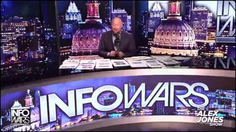 ALEX JONES - INFOWARS LIVE - ALEXJONES.NETWORK - THERE'S A WAR ON FOR YOUR MIND! ➡ THE ALEX JONES SHOW • WAR ROOM WITH OWEN SHROYER • THE AMERICAN JOURNAL WITH HARRISON SMITH • SUNDAY NIGHT LIVE WITH CHASE GEISER